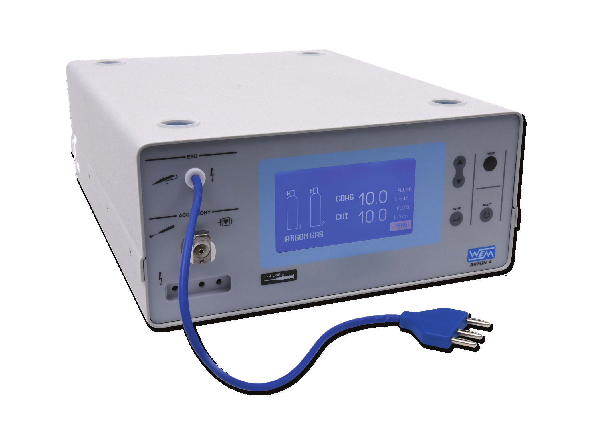 Coagulador por plasma de argônio Argon4 da WEM