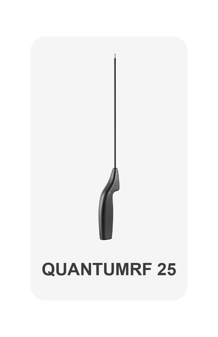 Configuração QuantumRF 25, modelo R25